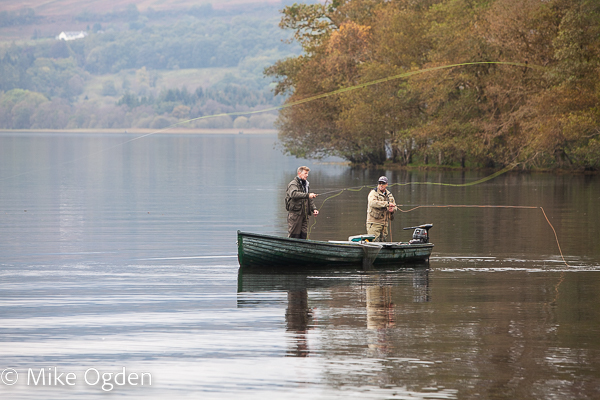 Fishermen, Lake of Menteith - The Trossachs