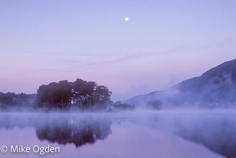 Pre-dawn over Loch Awe, 3 - Loch Awe & Kilchern Castle