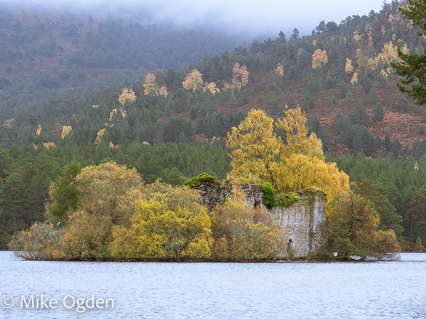 Loch an Eilien Castle from the North East, 5 - Aviemore