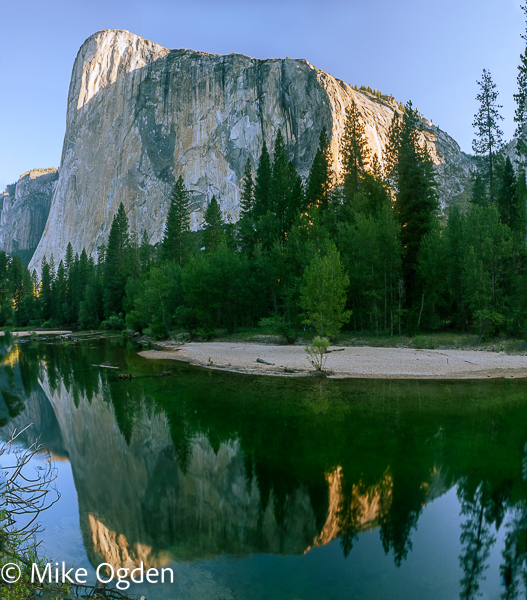El Capitan with Reflection - Yosemite Park