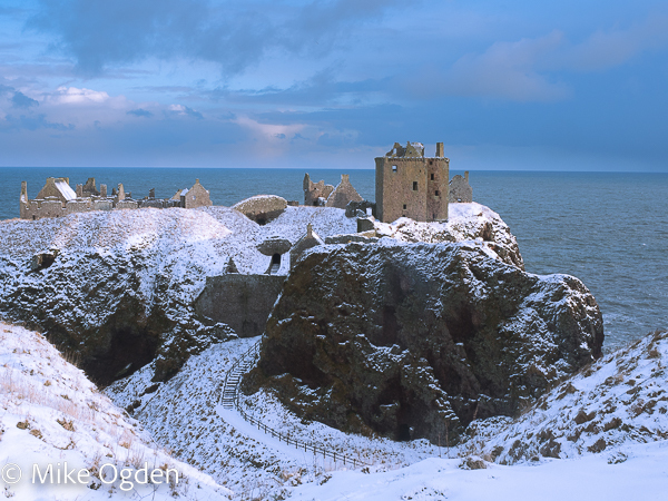 Dunnottar Castle in the Snow, 6 - Dunnottar Castle