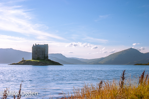 Castle Stalker, Mid-morning - Oban Area