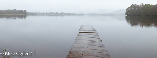 Early Morning Mist, Lake of Menteith - The Trossachs