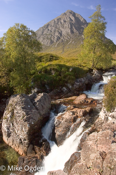 Bucchaille Etive Mor and Waterfall - Glencoe & Rannoch Moor