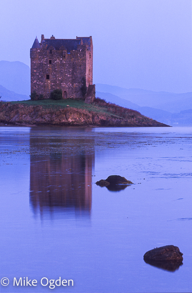 Castle Stalker at Dawn, 1 - Oban Area