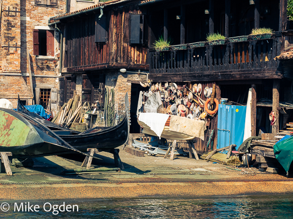 Gondola Yard, Squero San Trovaso - Venice