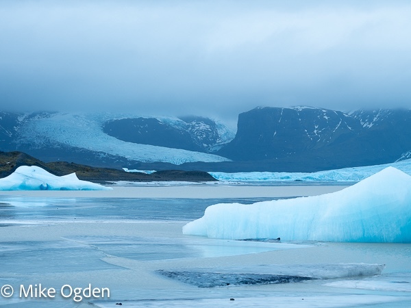 Fjarlsarlon glacier and ice bergs 2 - Iceland