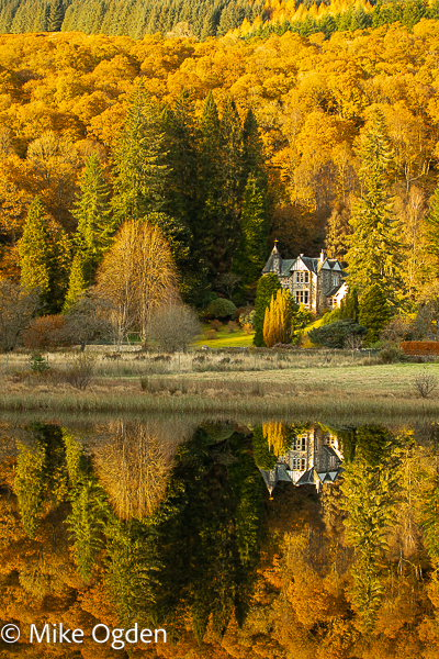 Loch Ard Autumn Refections, 1 - The Trossachs