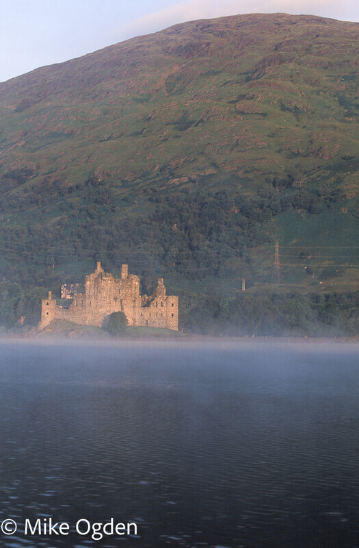 Kilchern Castle at Dawn - Loch Awe & Kilchern Castle