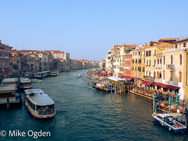 Grand Canal from Rialto Bridge - Venice