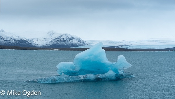 Jokulsarlon glacier lagoon and ice berg - Iceland