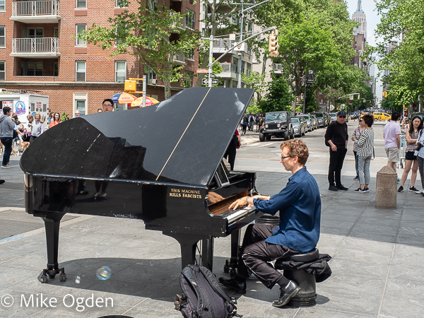 Pianist, Washington Square Park - New York