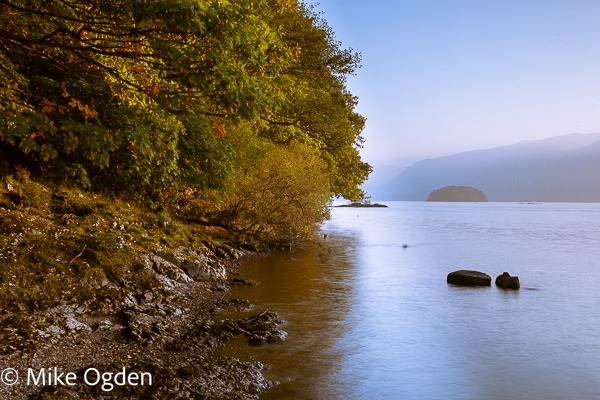 Friars Crag towards St Herbert's Island - Lake District