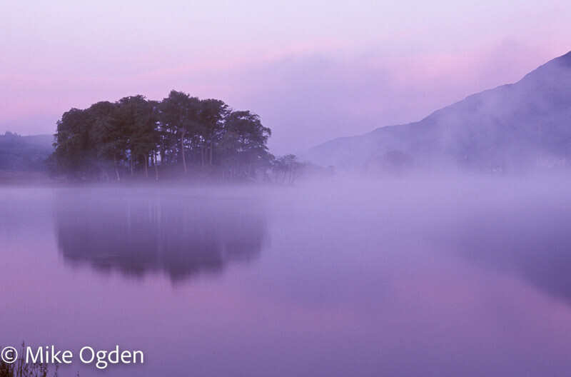 Pre-dawn over Loch Awe, 1 - Loch Awe & Kilchern Castle