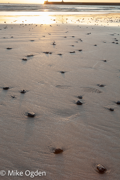 Stones on the Beach - Aberdeen