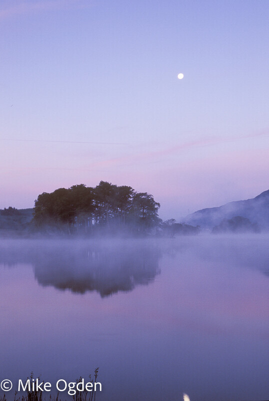 Pre-dawn over Loch Awe, 2 - Loch Awe & Kilchern Castle