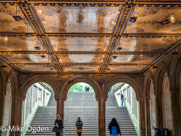 Bethesda Arcade, Central Park - New York