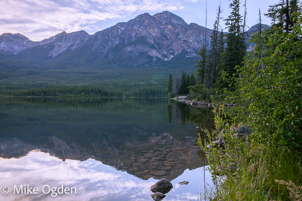 Pyramid Mountain and Pyramid Lake 1 - Jasper