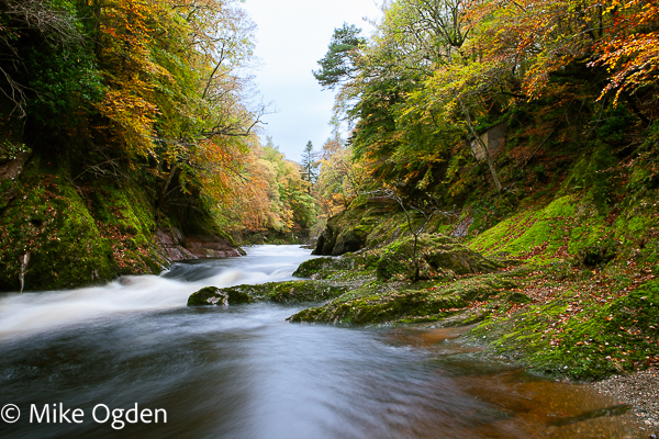 River North Esk at Grannochy, Autumn Colour 10 - Glen Esk