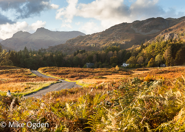 Langdales above Elterwater - Lake District