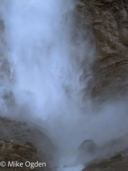 Takakkawa Falls up Close - Lake Louise