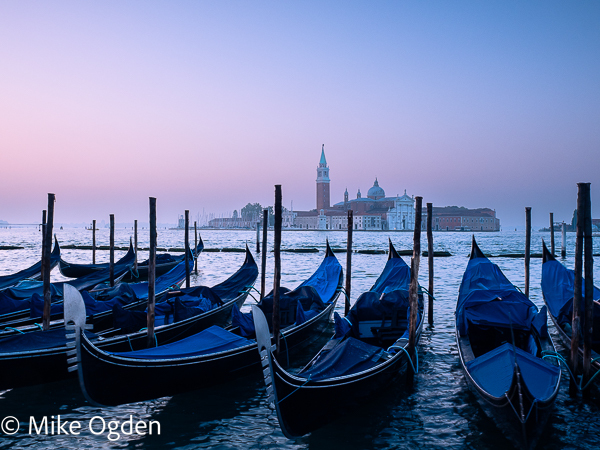 Dawn over San Giorgio Maggiore from Gondolier Dei Venice, 5 - Venice