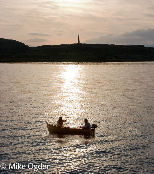 Fishermen in teh Evening - Oban Area