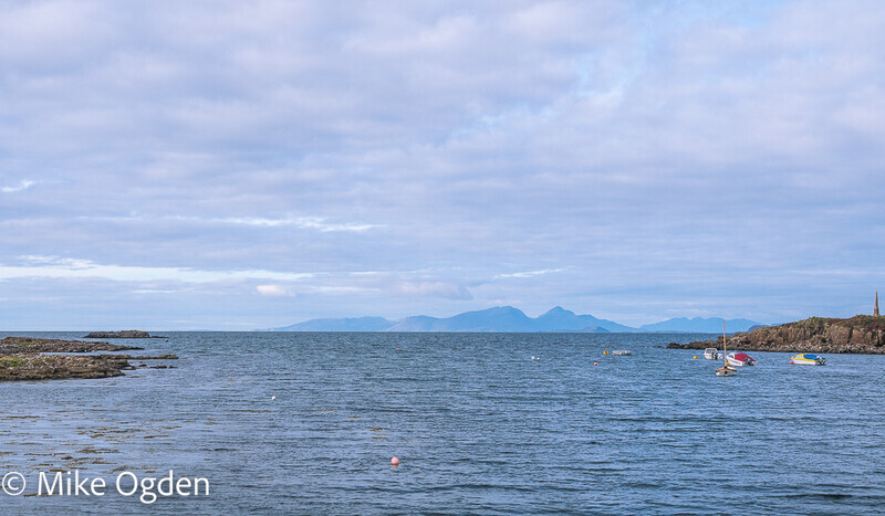 Isle of Rum from Croig, 4 - Isle of Mull