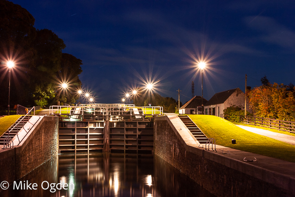 Neptunes Staircase at Night - Oban Area