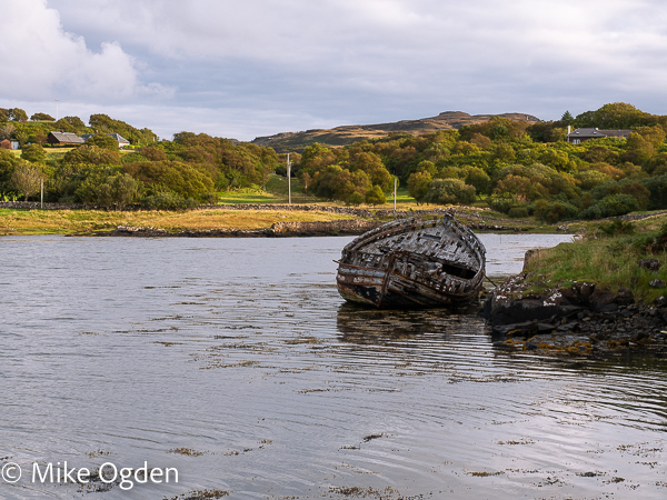 Wreck, Loch a'Chumhainn, 2 - Isle of Mull