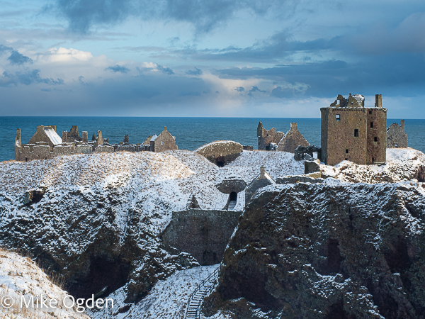 Dunnottar Castle in the Snow, 7 - Dunnottar Castle