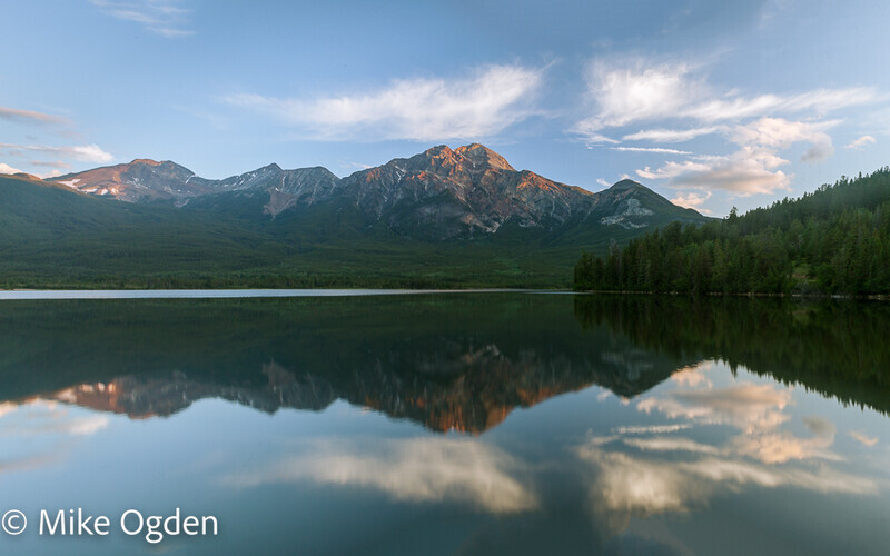 Pyramid Mountain and Pyramid Lake 2 - Jasper