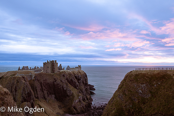 Dunnotar Castle at Dawn, 1 - Dunnottar Castle