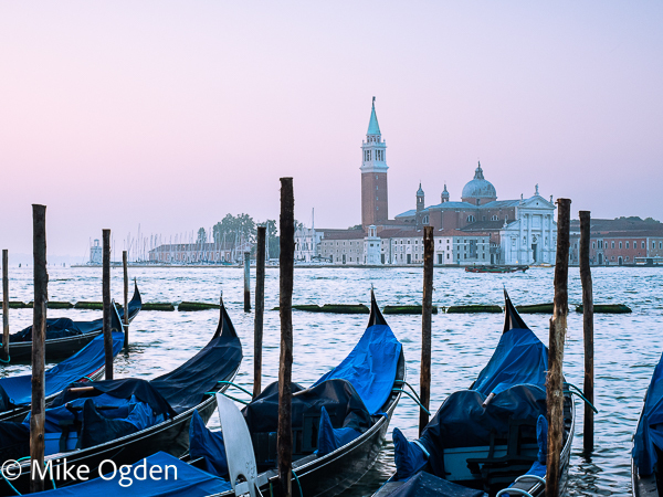 Dawn over San Giorgio Maggiore from Gondolier Dei Venice, 3 - Venice
