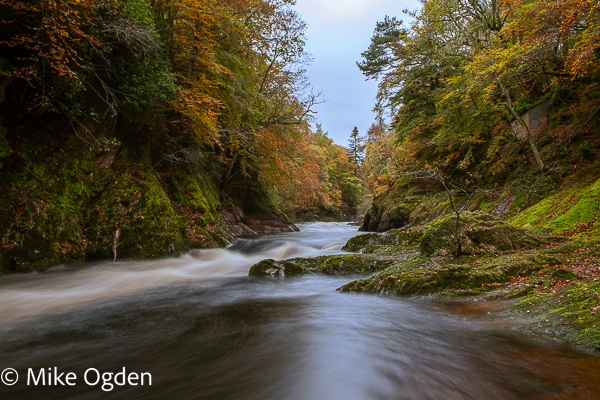 River North Esk at Grannochy, Autumn Colour 2 - Glen Esk
