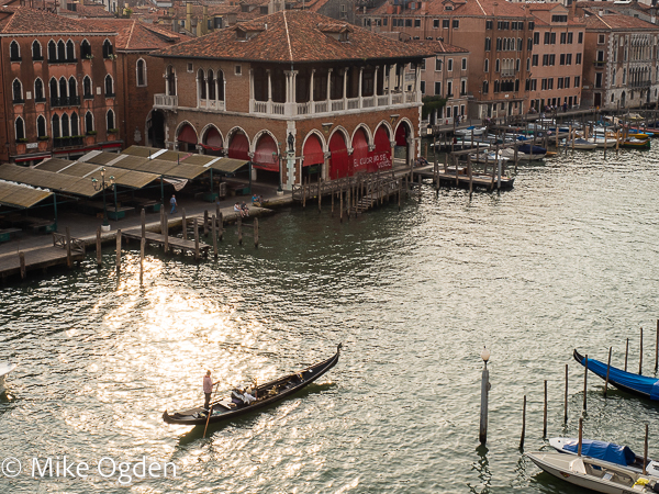 Grand Canal and Rialto Market - Venice