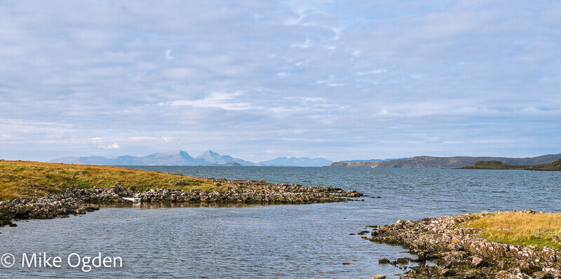 Isle of Rum from Croig, 1 - Isle of Mull