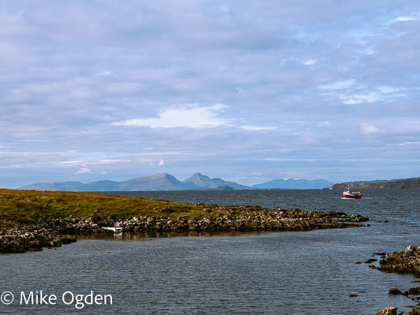 Isle of Rum from Croig, 3 - Isle of Mull