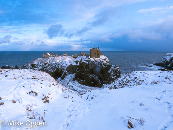 Dunnottar Castle in the Snow, 5 - Dunnottar Castle