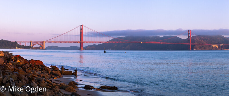 Golden Gate Bridge at Dawn, 3 - San Fransisco
