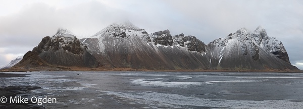 Vestrahorn across the bay - Iceland