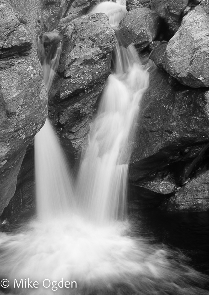 Waterfall, Falls of Uinch, River Lee 1 - Glen Esk