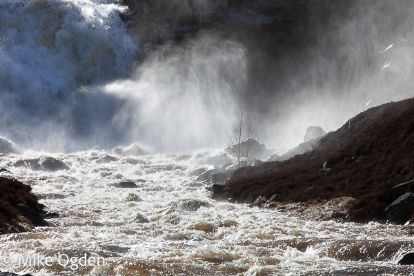 Snow Melt, Falls of Damff 2 - Glen Esk