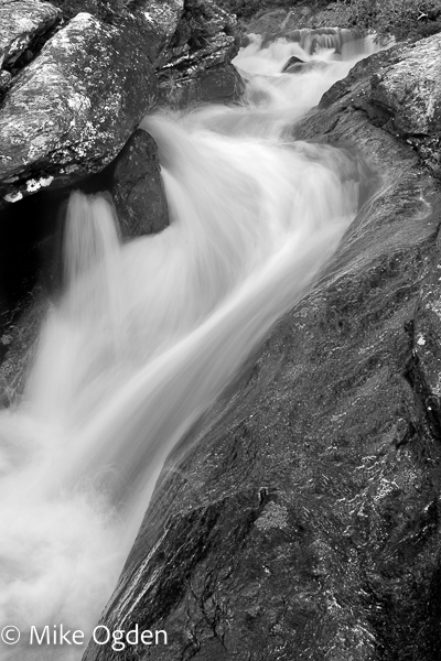Waterfall, Falls of Uinch, River Lee 1 - Glen Esk