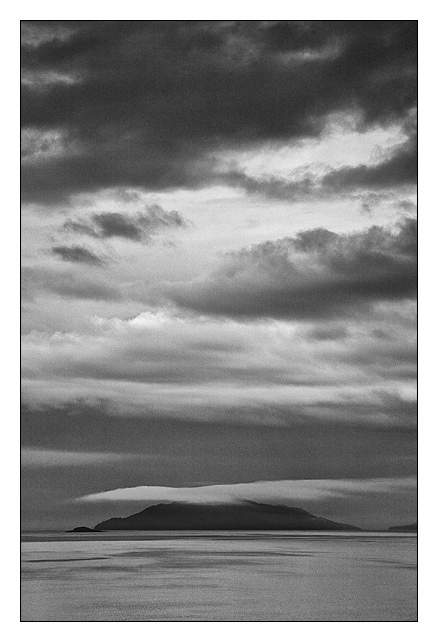 College Fjord - Monochrome Images