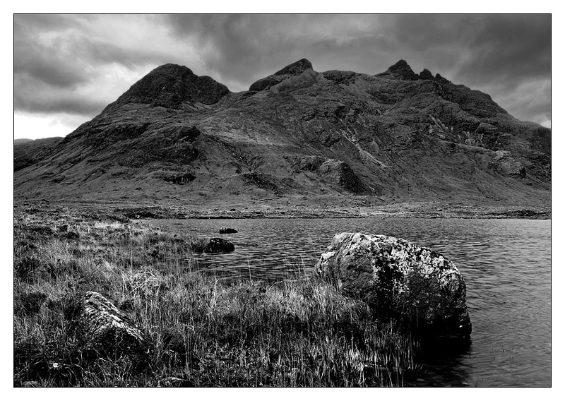 Lochan Dubha - Skye - Monochrome Images