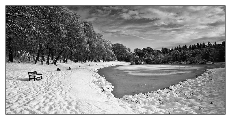 Callendar Lake - Monochrome Images