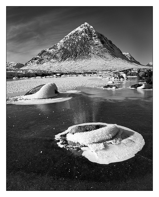 Frozen Waters - Monochrome Images