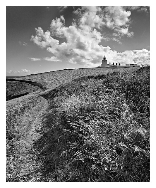 Lizard Point Lighthouse-Cornwall - Monochrome Images