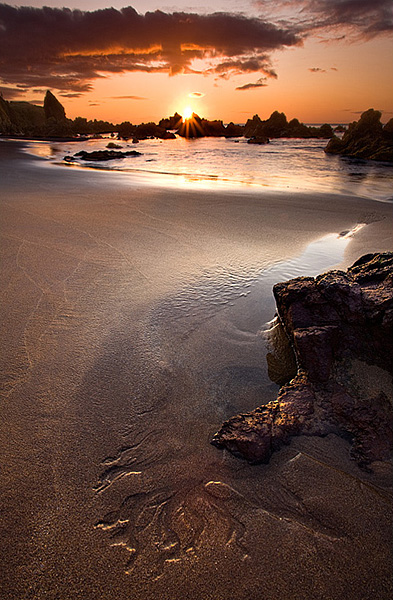 Low Tide - Coldingham Bay - Coastal Scotland